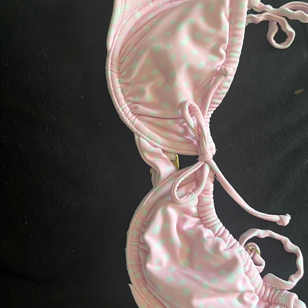 Pink bra